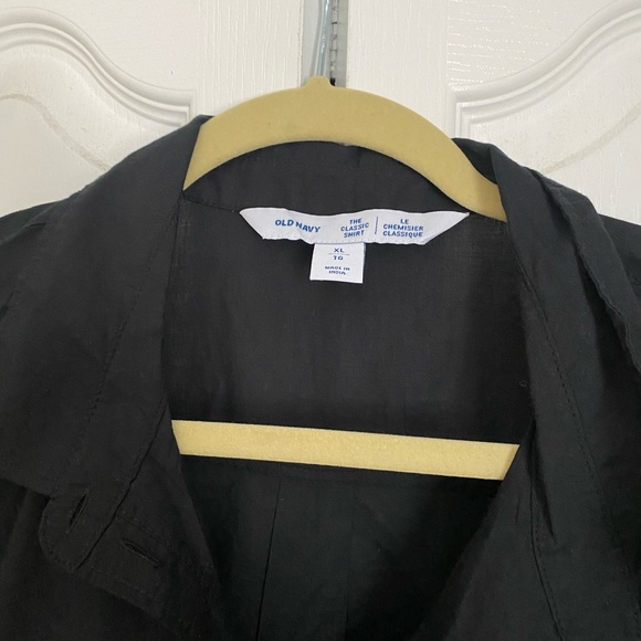 GAP - the classic shirt Black XL *nwt - Picture 3 of 5